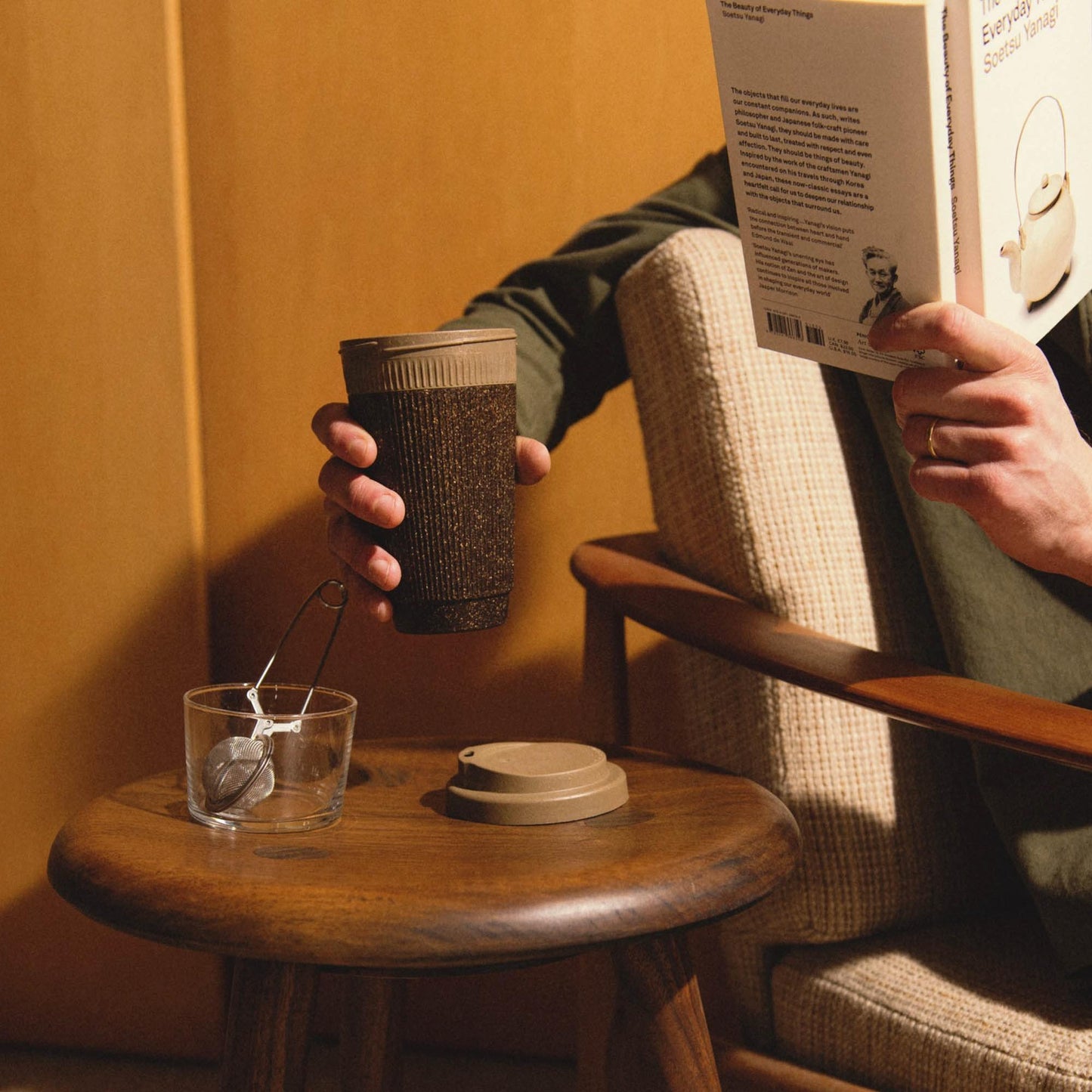 REUSABLE CUP MADE FROM UPCYCLED COFFEE GROUNDS