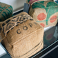 COFFEE SACK DOORSTOP FILLED WITH COFFEE GROUNDS (reduced price)