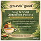 COFFEE GROUNDS SLUG AND SNAIL DETERRENT PELLETS