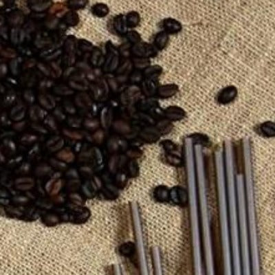 GFG Coffee Grounds Drinking Straws